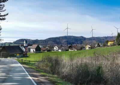 Gegenwind Hochbuehl Owingen Bodensee Windkraft Owingen 50mm