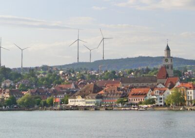 Ueberlingen vom See Ausschnitt 100mm